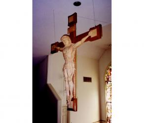Basswood Life Sized Crucifix